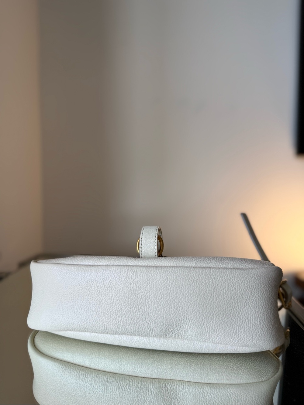 Chloe Marcie Baguette Leather Cross-Body Bag - Picture 16 of 16